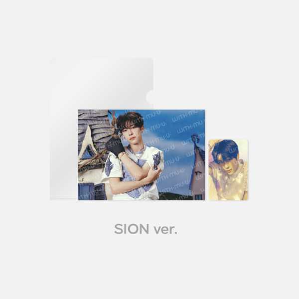 NCT WISH Postcard and Hologram Photocard Set FIND YOUR COLOR POP UP Official MD - SION Version