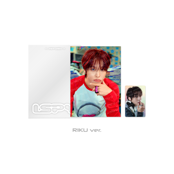 NCT WISH Postcard Hologram Photocard Set WISH LAND POP-UP Official MD - RIKU Ver - Main Image