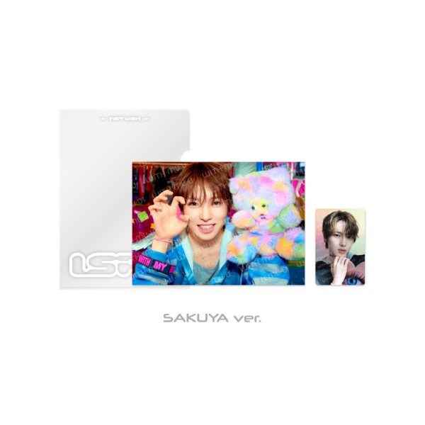 NCT WISH Postcard Hologram Photocard Set WISH LAND POP-UP Official MD - SAKUYA Ver - Main Image