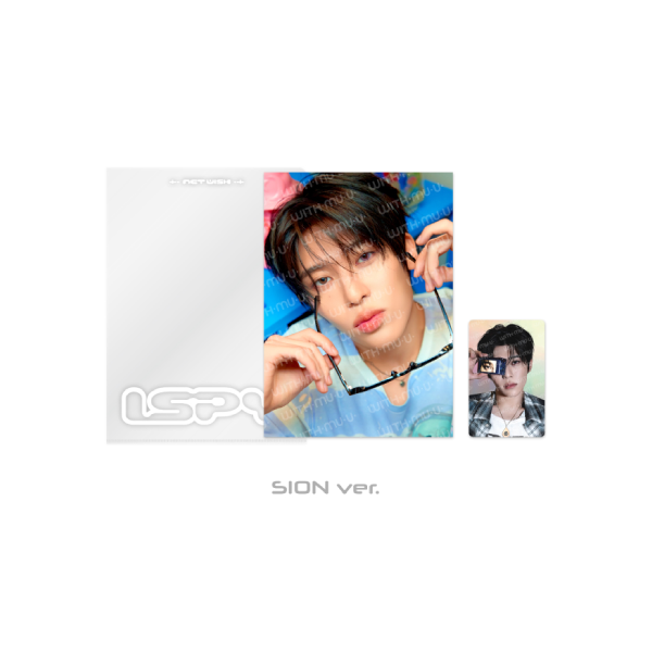 NCT WISH Postcard Hologram Photocard Set WISH LAND POP-UP Official MD - SION Ver - Main Image