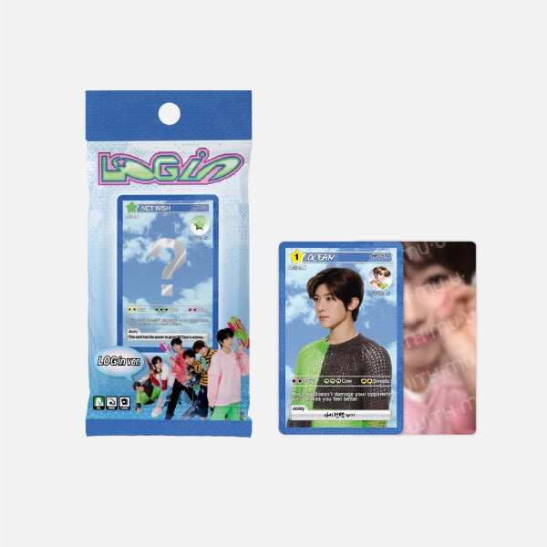 NCT WISH Random Trading Card LOG in ver 2025 NCT WISH ASIA TOUR LOG in SEOUL Official MD - main image