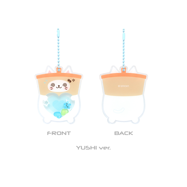 NCT WISH Shaker Acrylic Keyring WISH LAND POP-UP Official MD - YUSHI Ver - Main Image