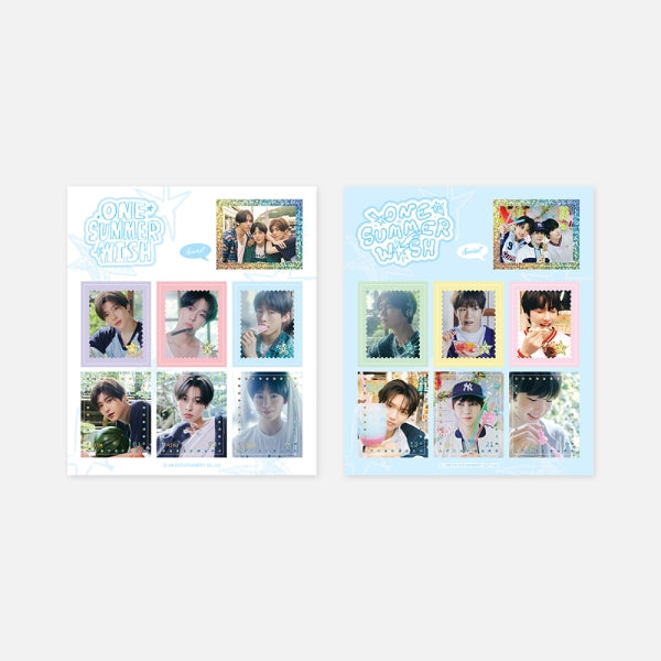 NCT WISH Stamp Sticker 2025 NCT WISH The 1st Photo Exhibition ONE SUMMER WISH Official MD - main image