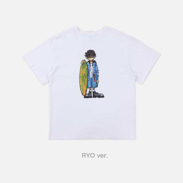 NCT WISH T Shirt Illustration Ver FIND YOUR COLOR POP UP Official MD - RYO Version