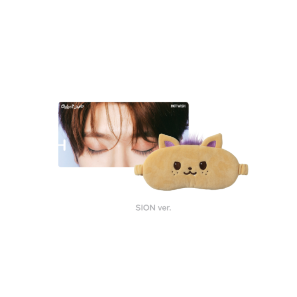NCT WISH Wish Doll Sleep Mask 2026 NCT WISH The 1st Album Ode to Love POP UP Official MD - SION Ver - Main Image