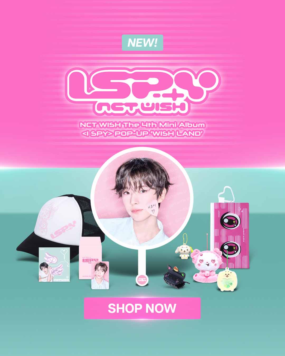 NCT WISH WISH LAND POP-UP MD - Mobile Banner