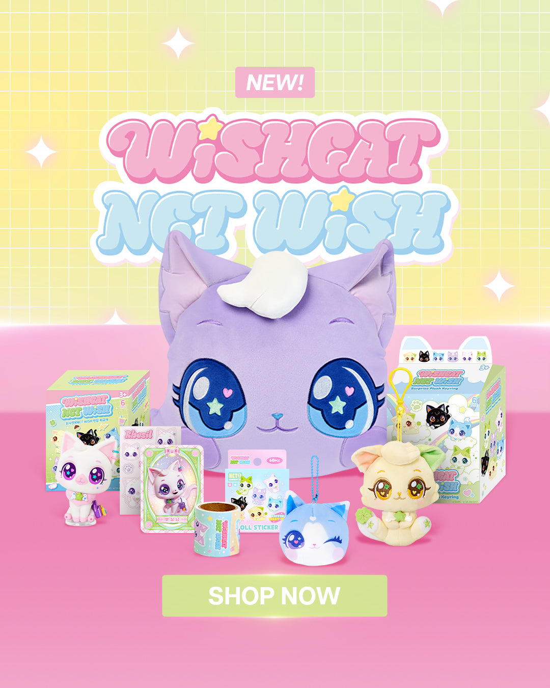 NCT WISH X WISHCAT Banner Mobile