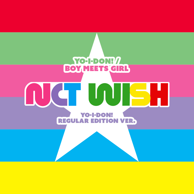 NCT WISH YO-I-DON BOY MEETS GIRL 3rd JP Single Album - YO-I-DON Regular Edition Ver - Main Image
