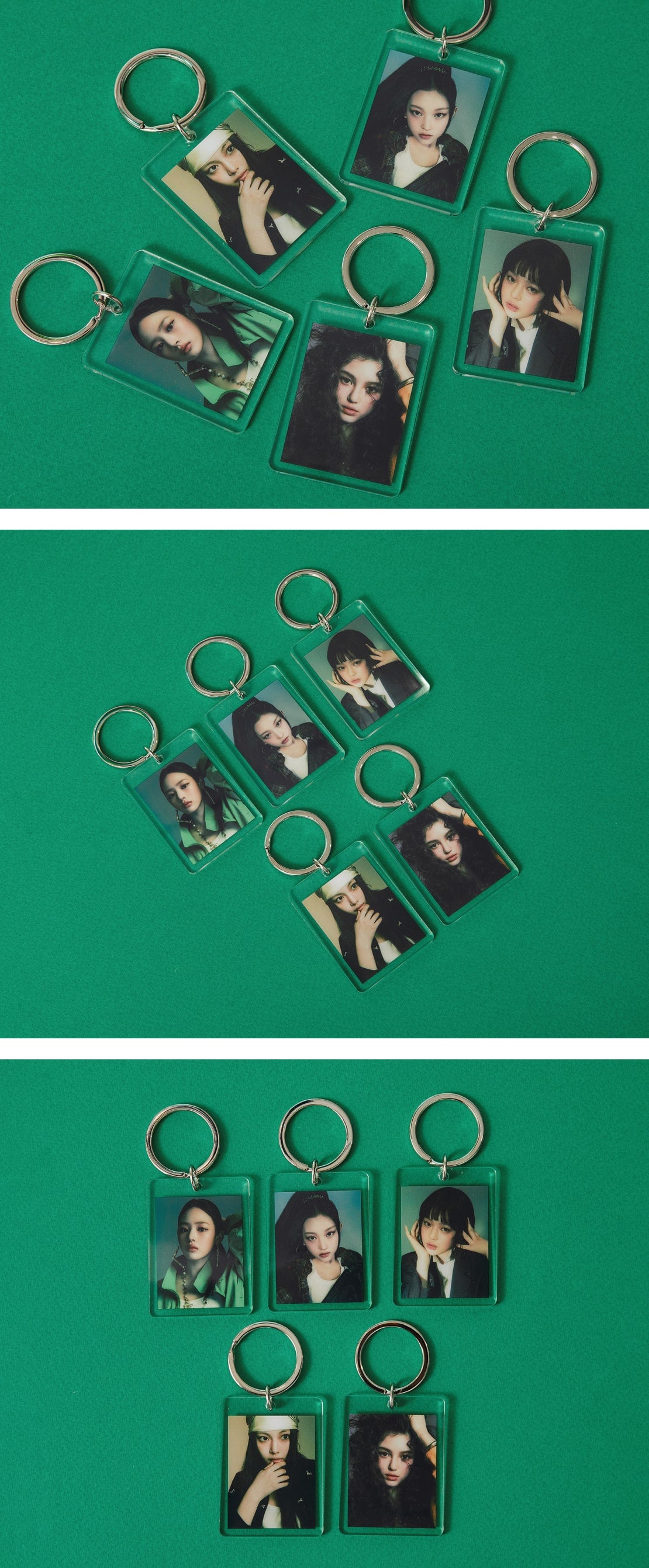 NewJeans - Acrylic Photo Keyring [How Sweet Official MD]