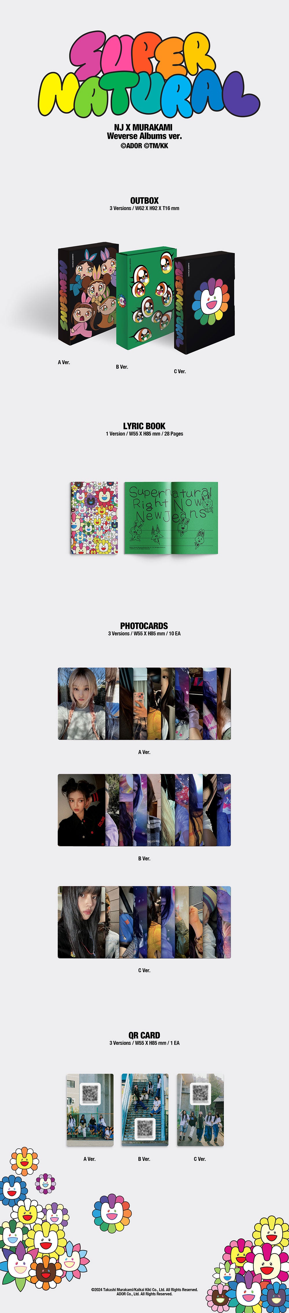 NewJeans - Supernatural [1st JP Single Album - Weverse Ver.]