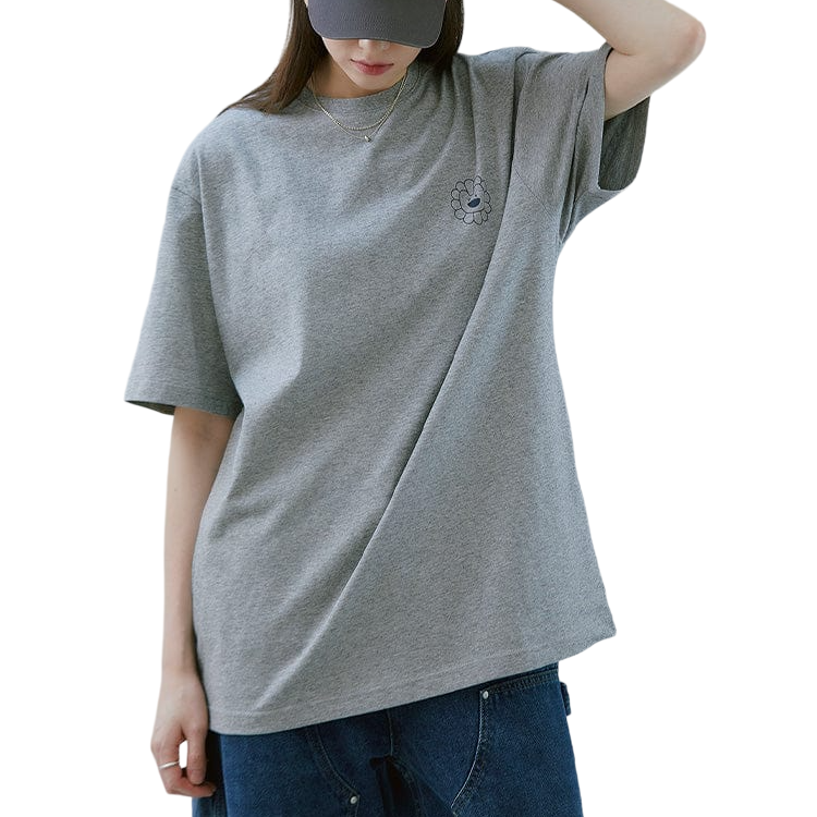 NewJeans T-shirt Melange Gray NJ x MURAKAMI - main image 3