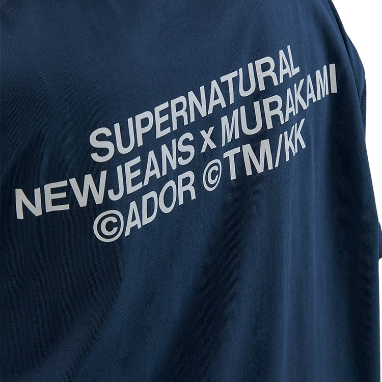 NewJeans T-shirt Navy NJ x MURAKAMI - main image 5