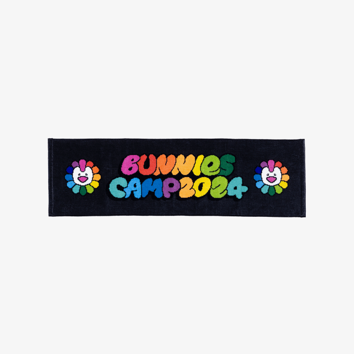 送料無料商品の通販 x [NewJeans Towel - NewJeans MURAKAMI 2024 CAMP BUNNIES アイドル