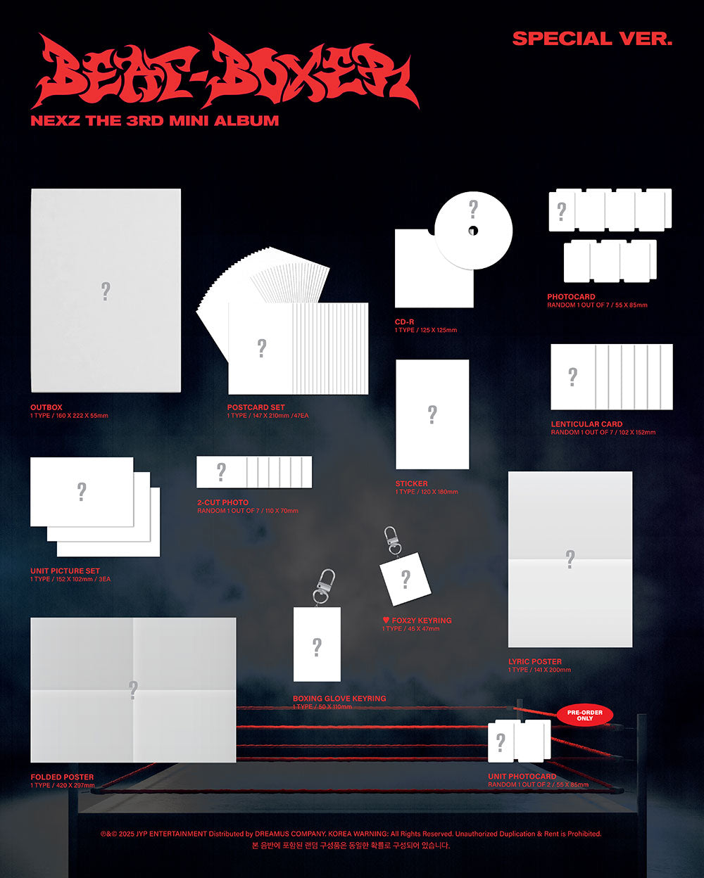 [PRE-ORDER] NEXZ - Beat-Boxer [3rd Mini Album - Special Ver.]