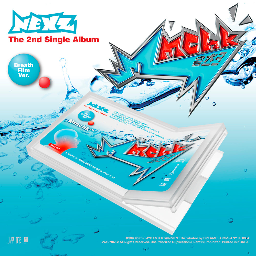 NEXZ Mmchk 2nd Single Album Breath Film Ver - Main Image