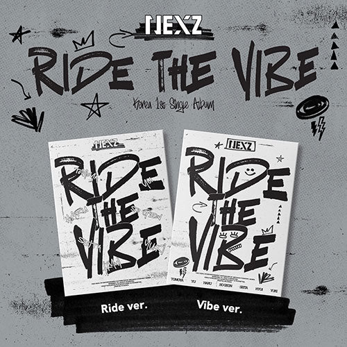 NEXZ - Ride the Vibe 1st Single Album - 2 variations main image