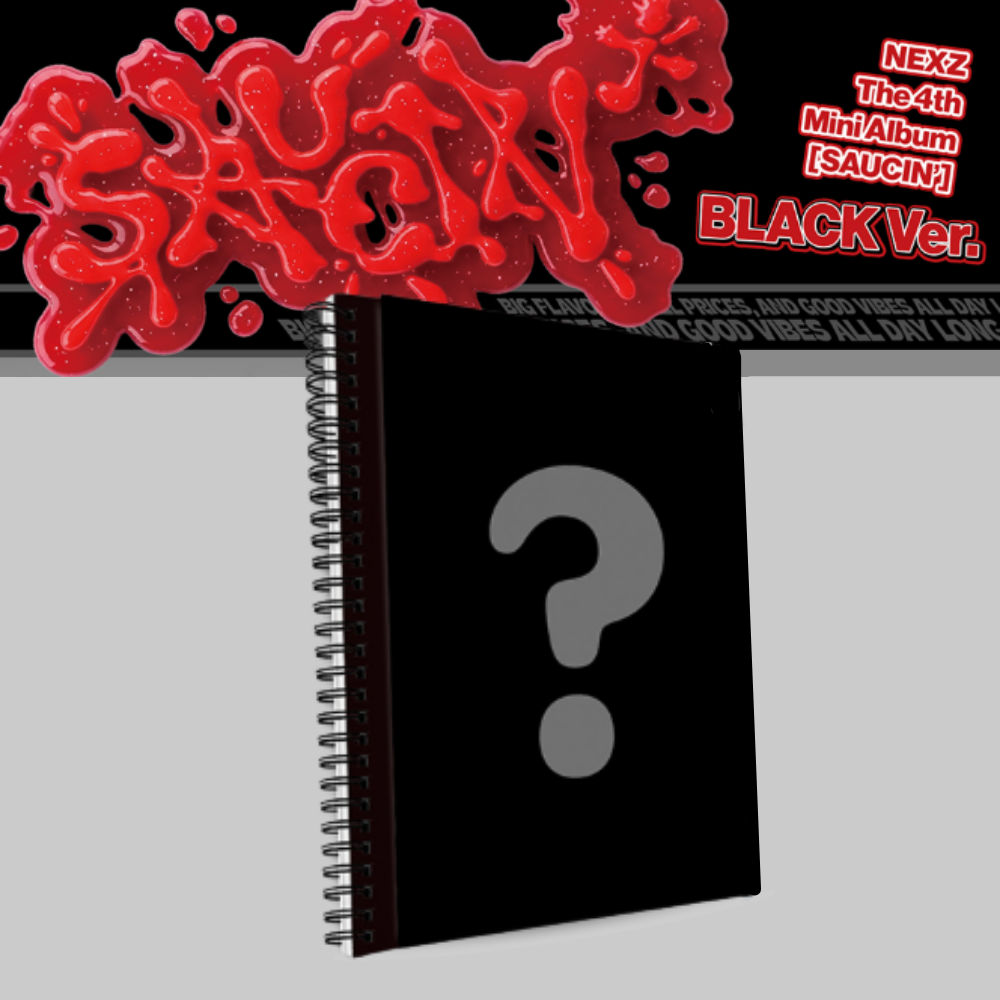 NEXZ SAUCIN 4th Mini Album - BLACK Ver - Main Image