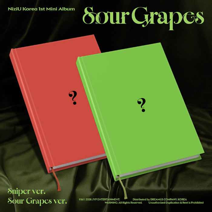 NiziU Sour Grapes 1st KR Mini Album - main image