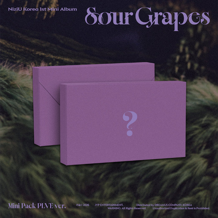 NiziU Sour Grapes 1st KR Mini Album Mini Pack PLVE Ver - main image