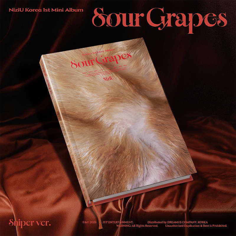 NiziU Sour Grapes 1st KR Mini Album - Sniper Ver - main image