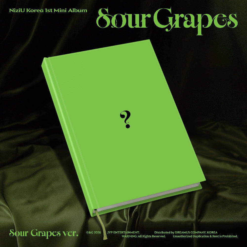 NiziU Sour Grapes 1st KR Mini Album - Sour Grapes Ver - main image