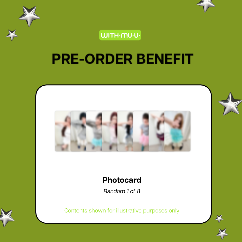 NiziU Sour Grapes 1st KR Mini Album - Apple Music POBs