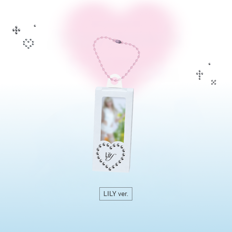 NMIXX Acrylic Miniature Keyring Heavy Serenade POP UP Official MD - LILY Ver - Main Image
