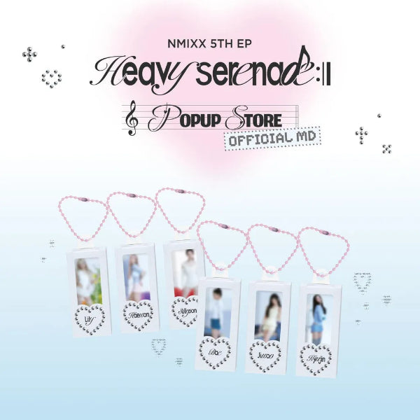 NMIXX Acrylic Miniature Keyring Heavy Serenade POP UP Official MD - main image