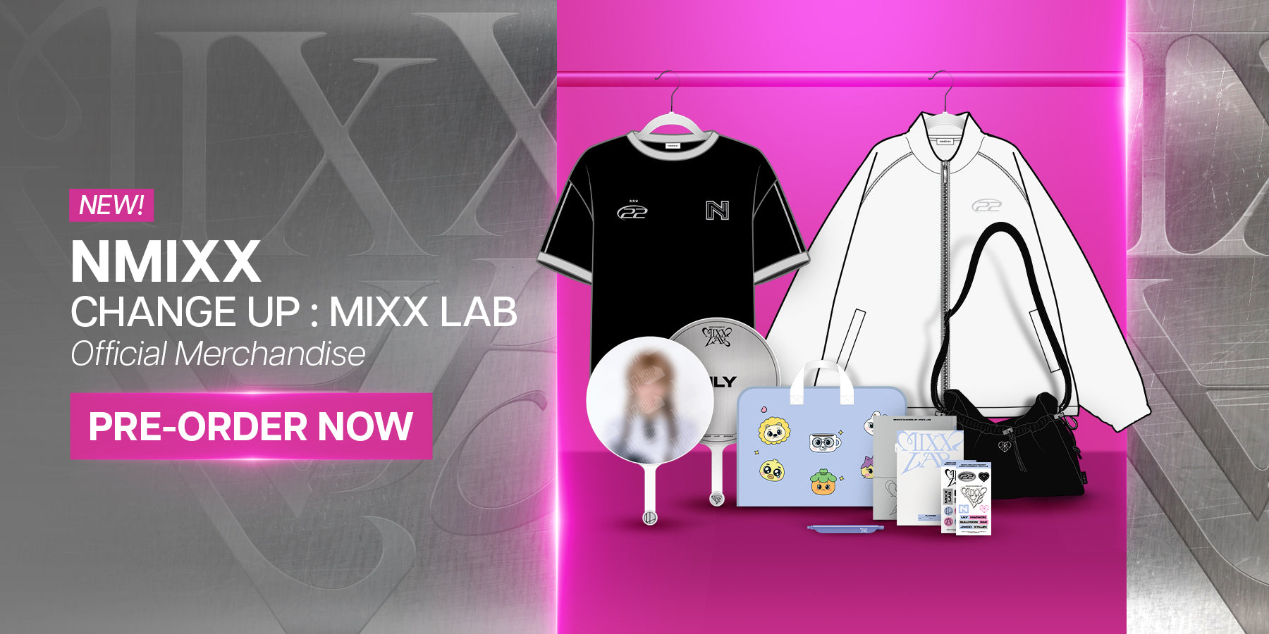 NMIXX CHANGE UP MIXX LAB Official MD Banner