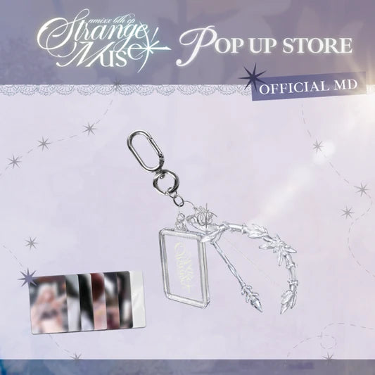 NMIXX Clear Object Keyring Strange Muse POP-UP Official MD - Main Image
