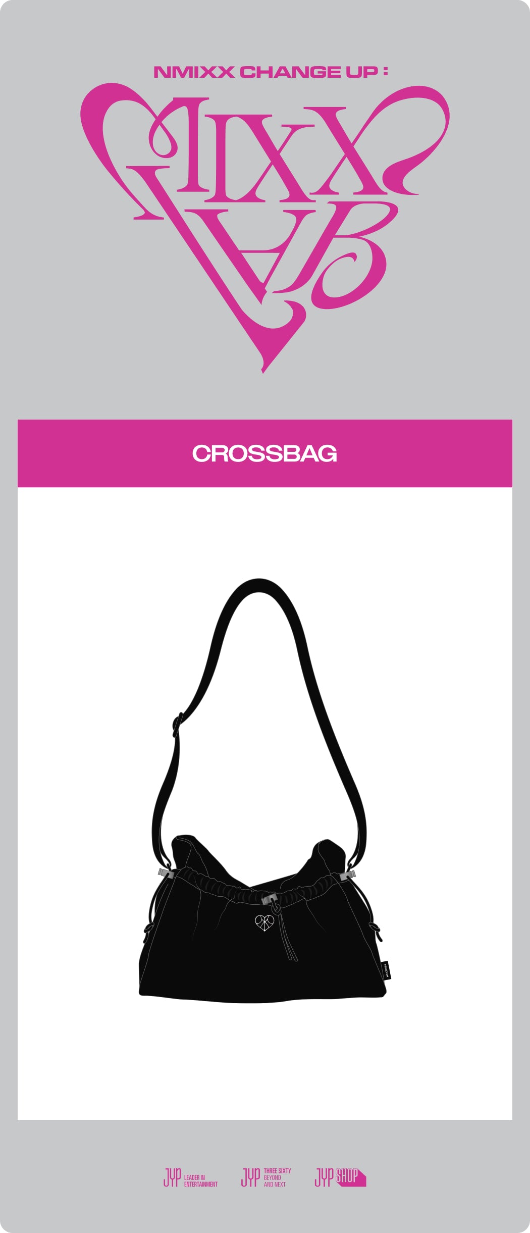 [PRE-ORDER] NMIXX - Crossbag [2nd Fan Concert 'NMIXX CHANGE UP : MIXX LAB' Official MD]