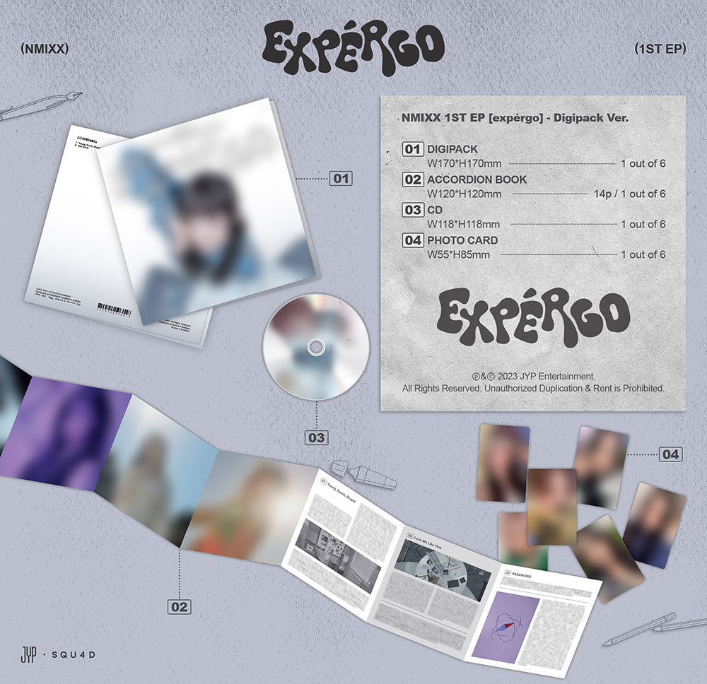 NMIXX - expergo [1st EP Album - Digipack Ver.]