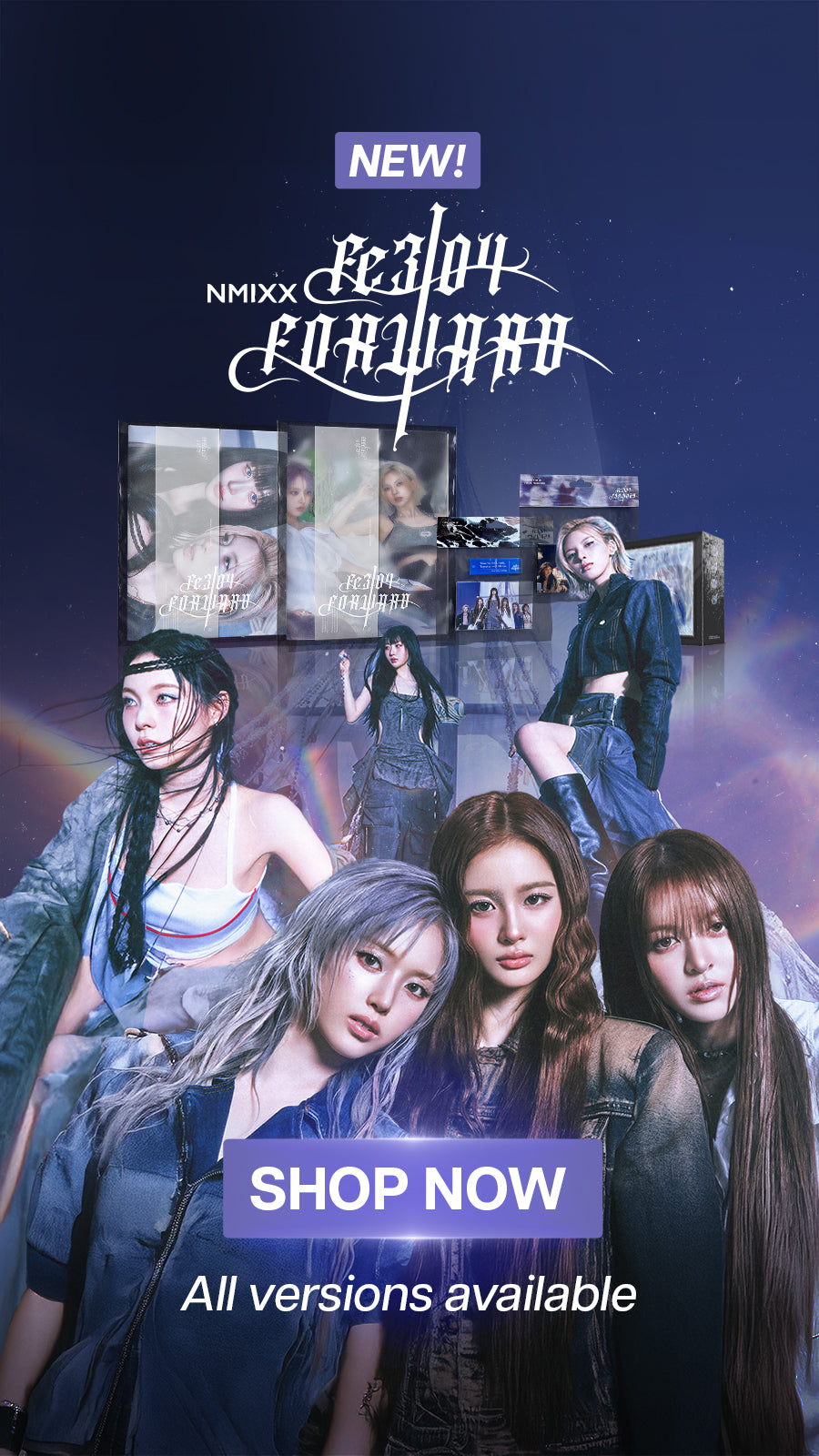 NMIXX Fe3O4 Forward Banner Mobile