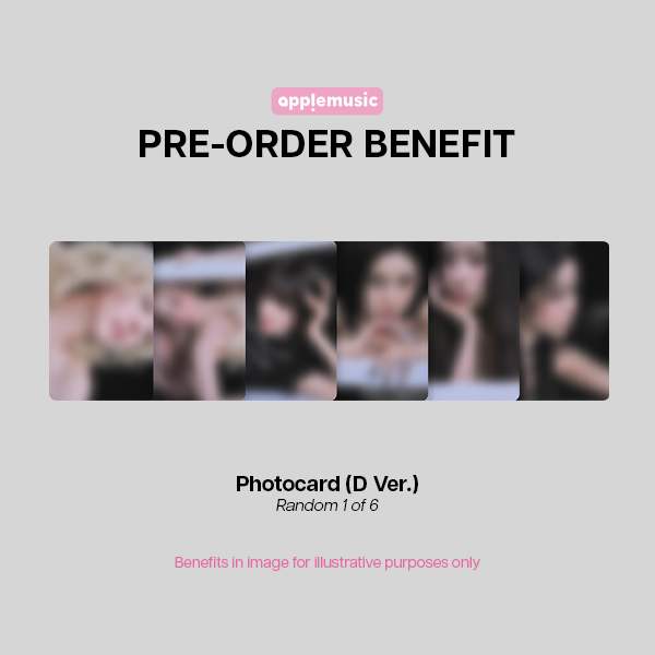 NMIXX Heavy Serenade 5th EP Album  Platform POCA Ver - Apple Music POBs