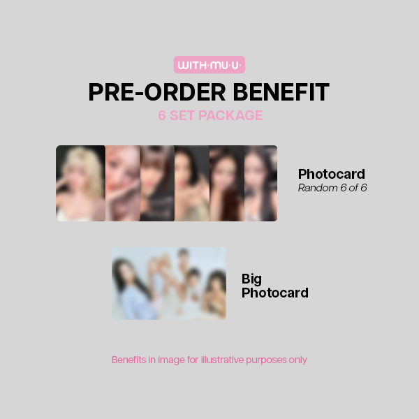 NMIXX Heavy Serenade 5th EP Album  Platform POCA Ver - Withmuu Set POBs