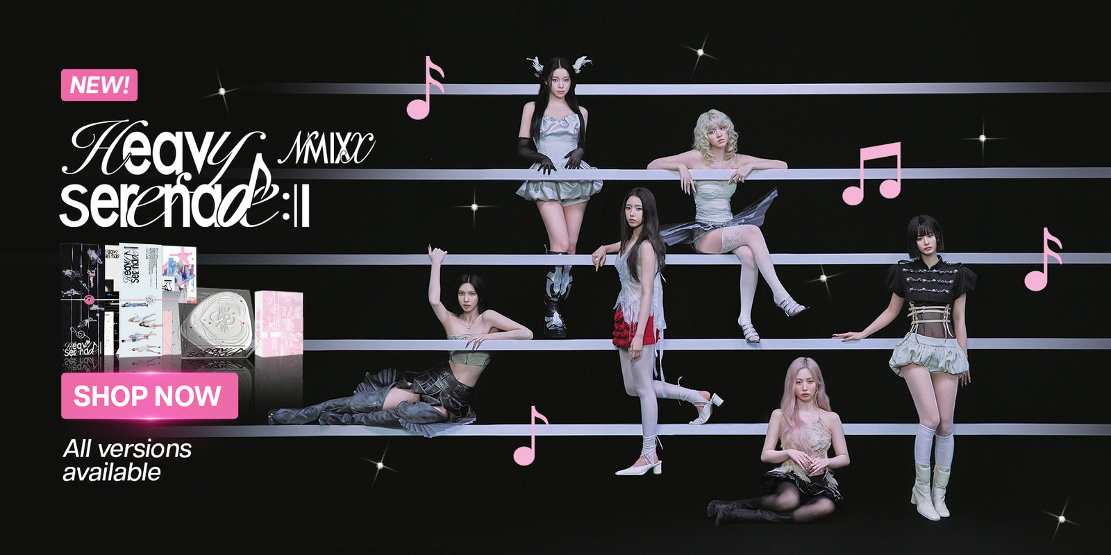 NMIXX Heavy Serenade Album - Banner