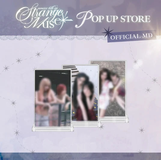NMIXX Layered Acrylic Stand Strange Muse POP-UP Official MD - Main Image