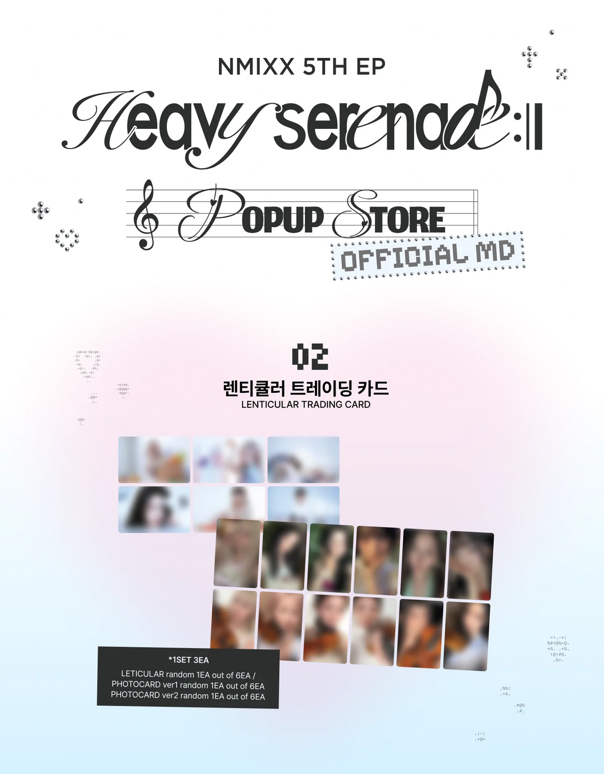 NMIXX - Lenticular Trading Card [Heavy Serenade POP-UP Official MD