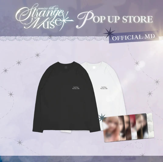 NMIXX Long Sleeve T-Shirt Strange Muse POP-UP Official MD - Main Image