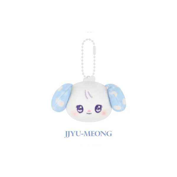 NMIXX MIXXFFY Face Keyring EPISODE 1 ZERO FRONTIER 1ST WORLD TOUR IN INCHEON Official MD - JJYU-MEONG Version