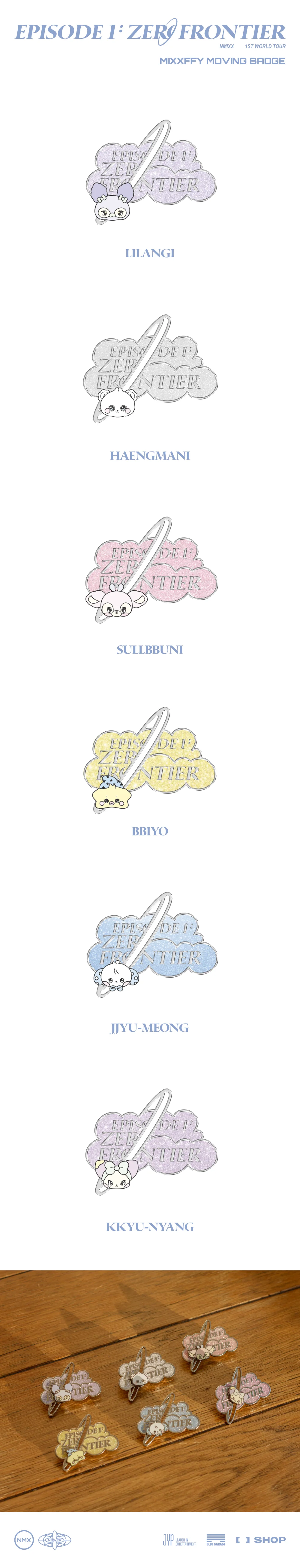 NMIXX - MIXXFFY Moving Badge ['EPISODE 1: ZERO FRONTIER' 1ST WORLD TOUR IN INCHEON Official MD]