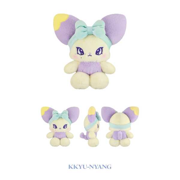 NMIXX MIXXFFY Plush Original Ver EPISODE 1 ZERO FRONTIER 1ST WORLD TOUR IN INCHEON Official MD - KKYU-NYANG Version