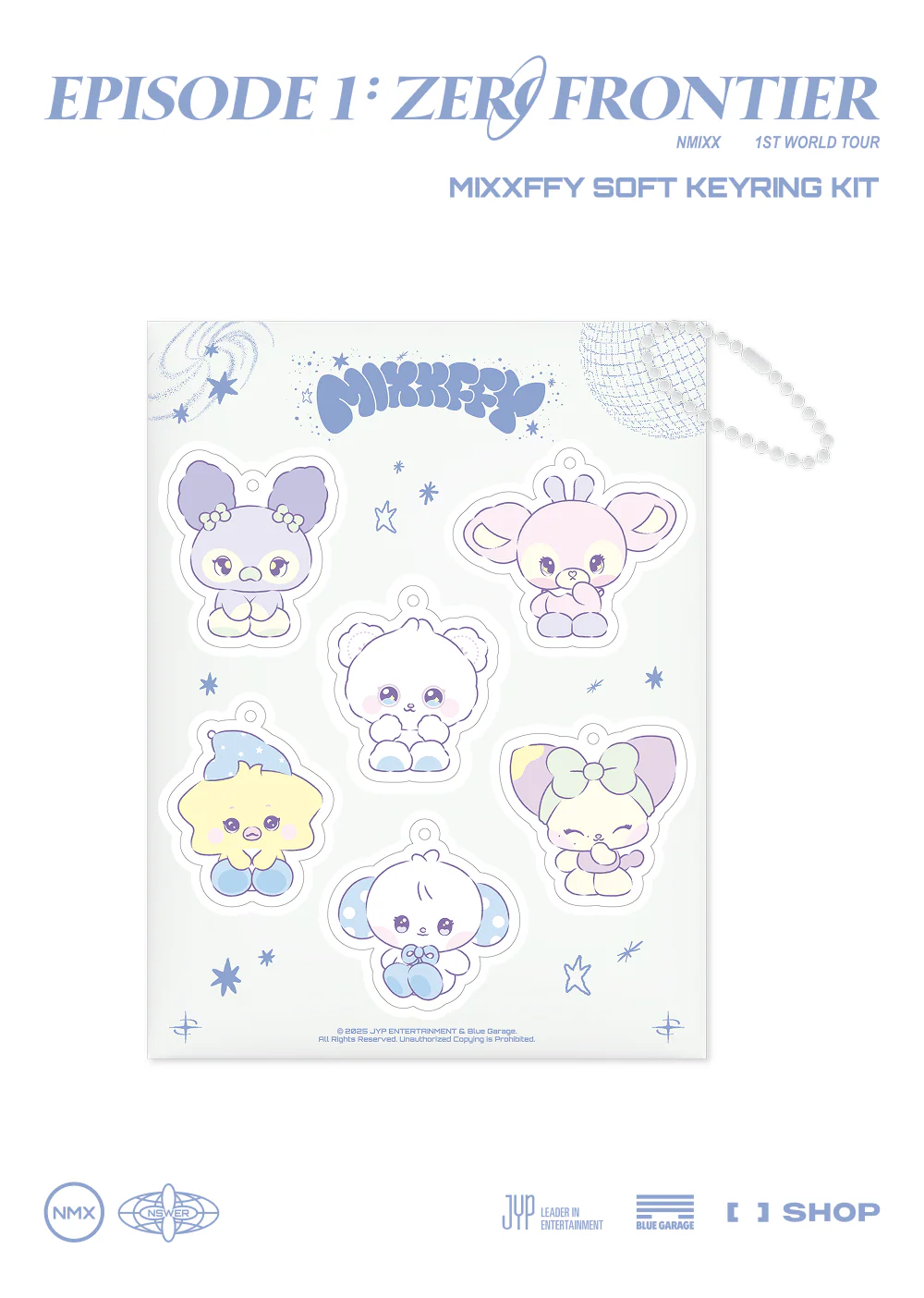 NMIXX - MIXXFFY Soft Keyring Kit ['EPISODE 1: ZERO FRONTIER' 1ST