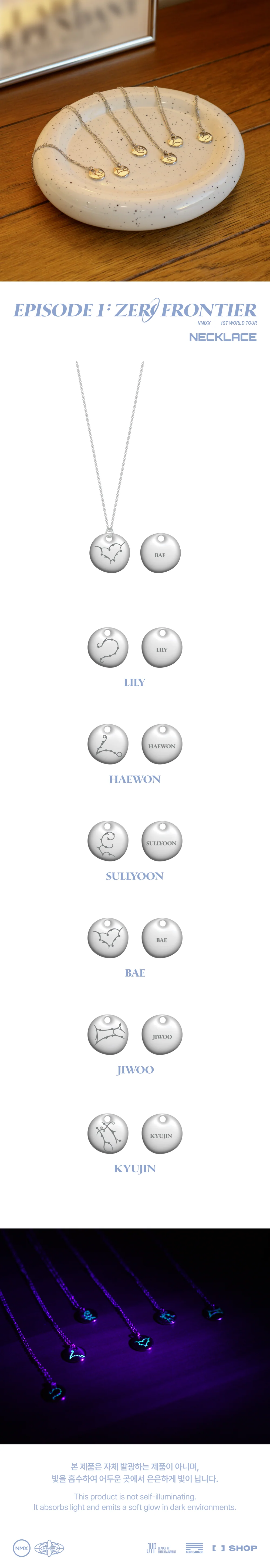 NMIXX - Necklace ['EPISODE 1: ZERO FRONTIER' 1ST WORLD TOUR IN INCHEON Official MD]