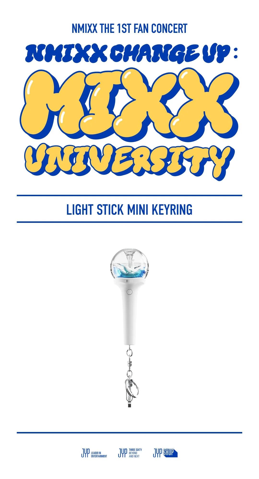NMIXX - Official Light Stick Mini Keyring - K PLACE NMIXX - Official Light Stick Mini Keyring - K PLACE