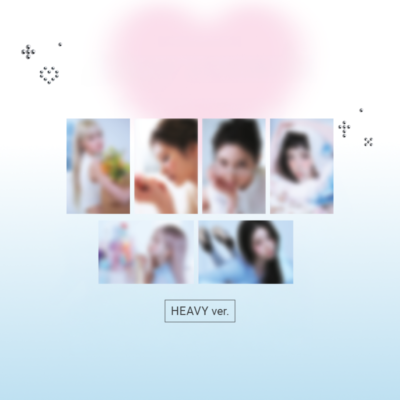 NMIXX Postcard Set Heavy Serenade POP UP Official MD - HEAVY Ver - Main Image