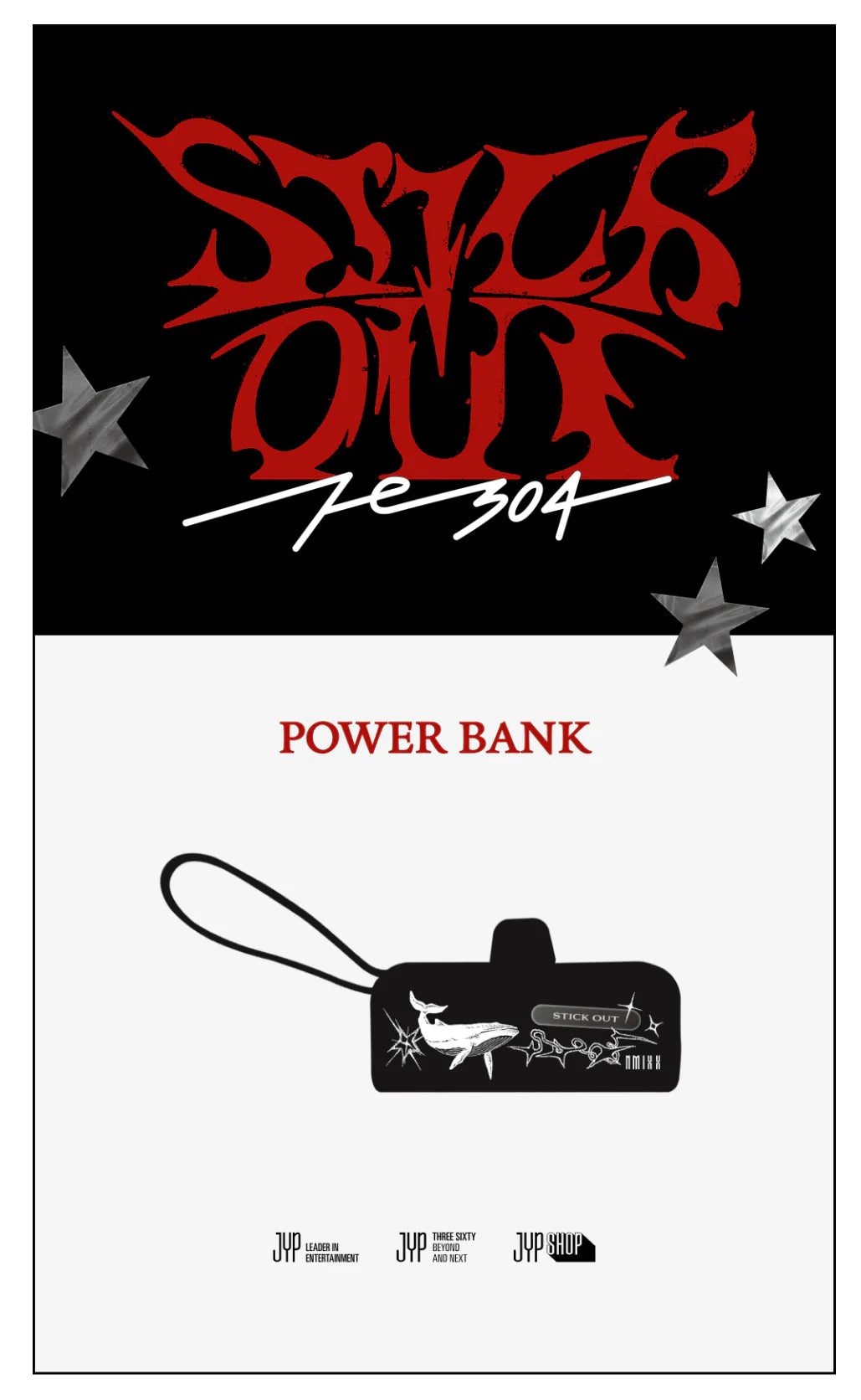 NMIXX - Power Bank [Fe3O4: STICK OUT POP-UP Official MD]