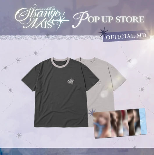 NMIXX Short Sleeve T-Shirt Strange Muse POP-UP Official MD - Main Image