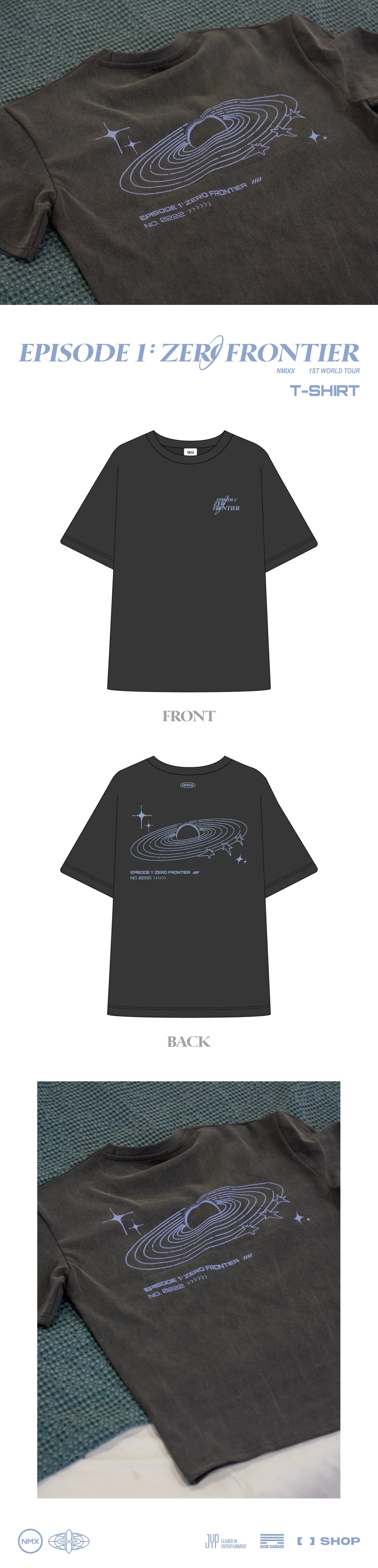 NMIXX - T-Shirt ['EPISODE 1: ZERO FRONTIER' 1ST WORLD TOUR IN