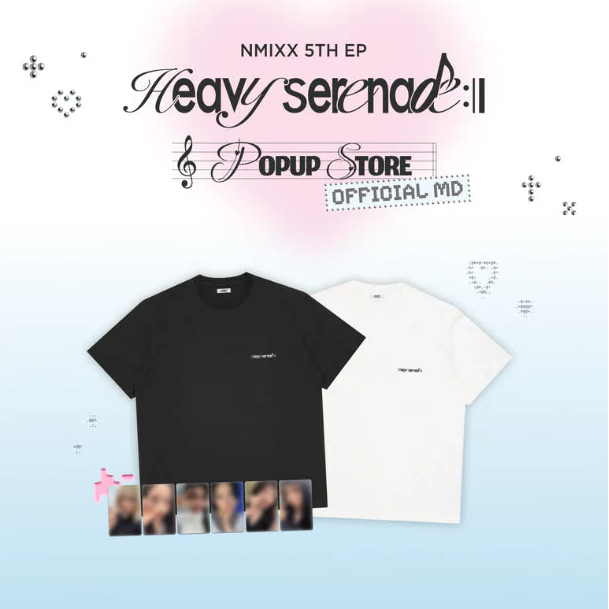 NMIXX T-Shirt Heavy Serenade POP UP Official MD - main image